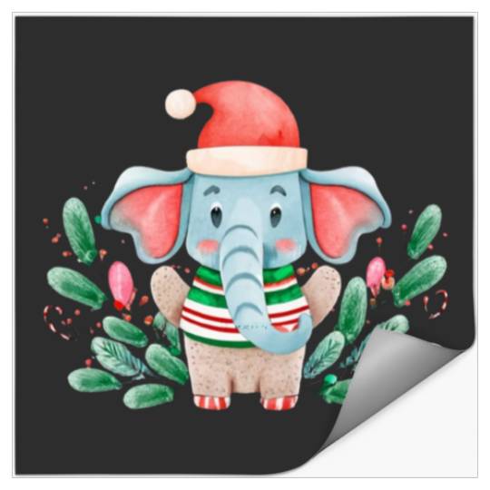 Discover Christmas Elephant1, Disney Elephant Dumbo Christmas , Dumbo Christmas Stickers