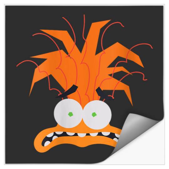 Disneyss And Pixarss Inside Out 2 Anxietys Big Faces Costume Stickers