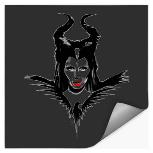 Discover Maleficent Mistress  Evil  1 SALE!! : Disney Villains Maleficent , Maleficent Gift S-5XL Stickers