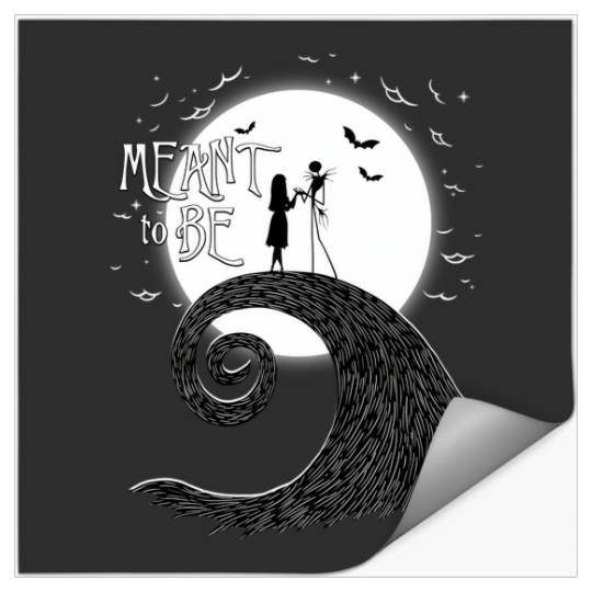 Discover Disney The Nightmare Before Christmas Jack And Sally Stickers