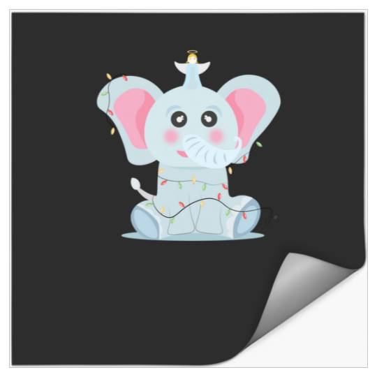 Discover Cute Ba, Disney Elephant Dumbo Christmas , Dumbo Christmas Stickers