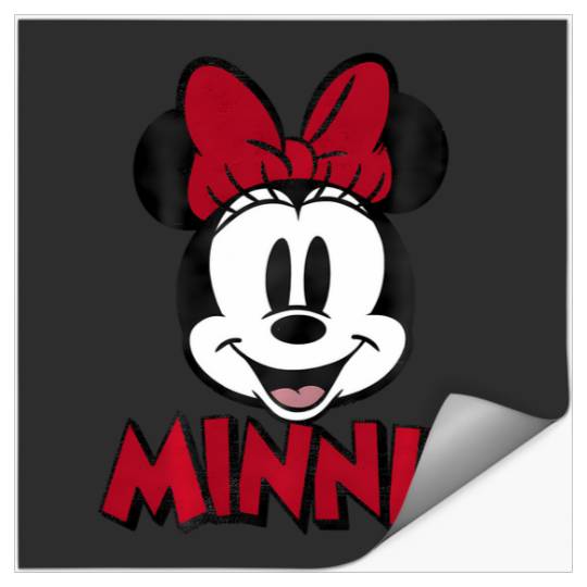 Discover Disney Mickey And Friends Minnie Mouse Vintage Portrait Stickers