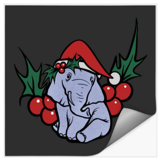 Discover Christmas Elephant Sticker11, Disney Elephant Dumbo Christmas , Dumbo Christmas Stickers