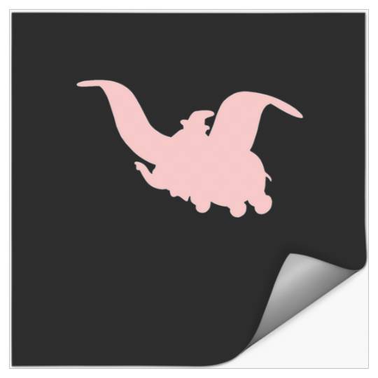Discover Millennial Pink Dumbo Sticker, Disney Elephant Dumbo Christmas , Dumbo Christmas Stickers