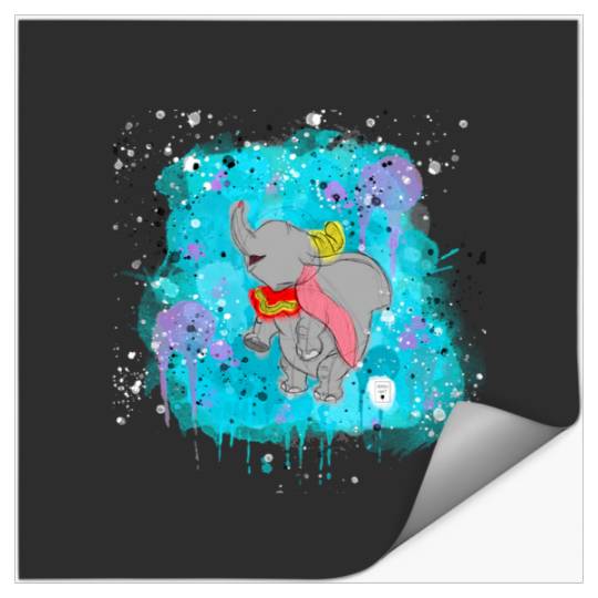 Discover Elephant Sticker2, Disney Elephant Dumbo Christmas , Dumbo Christmas Stickers