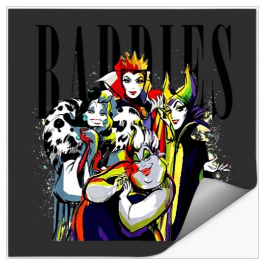Discover Villains Baddies  1 SALE!! : Disney Villains Maleficent , Maleficent Gift S-5XL Stickers