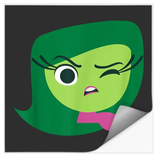 Discover Disney and Pixar’s Inside Out Disgust Green Stickers