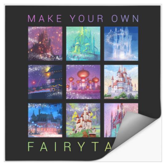 Discover Disney Princess Castles Make Your Own Fairytale Stickers