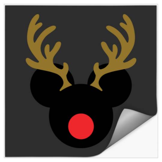 Rudolph  : Mickey Disney Christmas, Disney Christmas Stickers