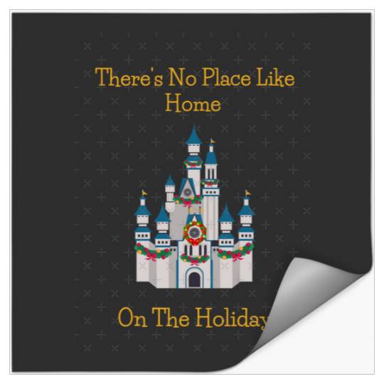 There's No Place Like Home On The Holidays  : Mickey Disney Christmas, Disney Christmas Stickers