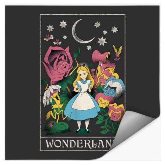 Discover Disney Alice in Wonderland Alice Cosmic Tarot Card Stickers