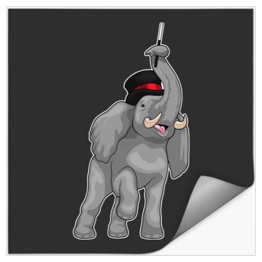 Discover Elephant Magician Magic wand Sticker: Disney Elephant Dumbo, Dumbo Stickers