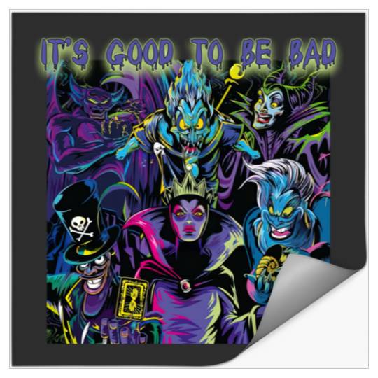 Discover It's good to be bad witch   SALE!! : Disney Villains Maleficent , Maleficent Gift S-5XL Stickers