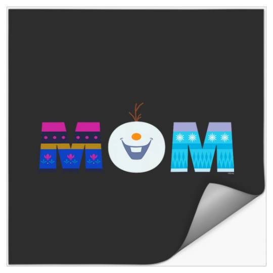 Discover Disney Frozen Elsa Anna Olaf Mom Mother’s Day Birthday Stickers
