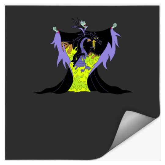 Discover fire within   SALE!! : Disney Villains Maleficent , Maleficent Gift S-5XL Stickers