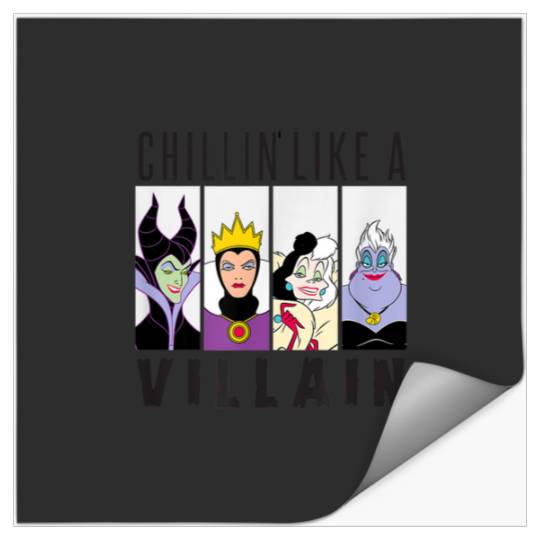 Chilling Like A Villain   SALE!! : Disney Villains Maleficent , Maleficent Gift S-5XL Stickers