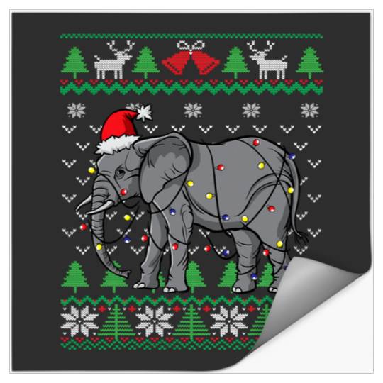 Discover Elephant Ugly Christmas Elephant  , Disney Elephant Dumbo Christmas , Dumbo Christmas Stickers
