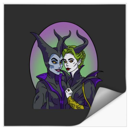 Discover The two Maleficents   SALE!! : Disney Villains Maleficent , Maleficent Gift S-5XL Stickers