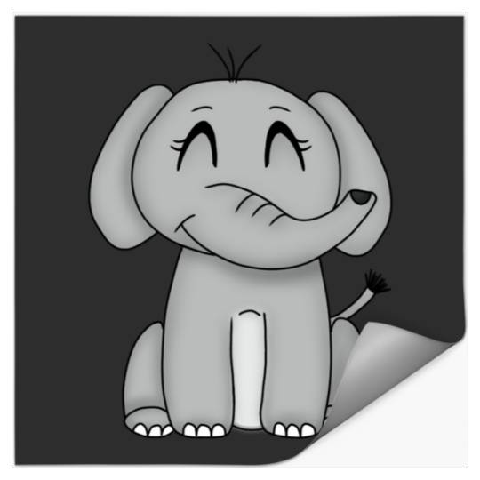 Discover Cute Elephant Sticker4: Disney Elephant Dumbo, Dumbo Stickers