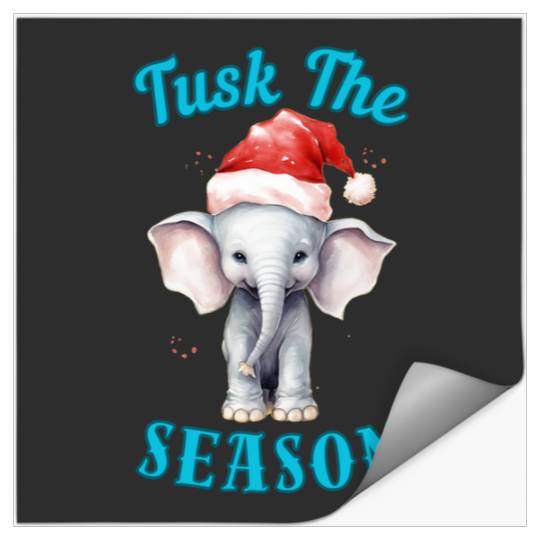 Discover Tusk The Season. funny elephant  , Disney Elephant Dumbo Christmas , Dumbo Christmas Stickers