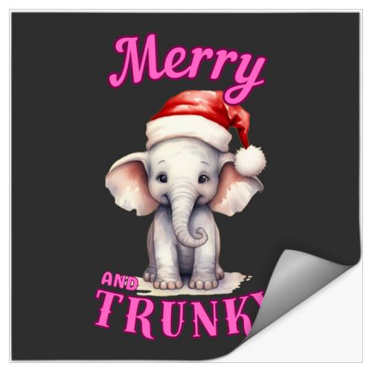 Discover Merry And Trunky. elephant head  , Disney Elephant Dumbo Christmas , Dumbo Christmas Stickers