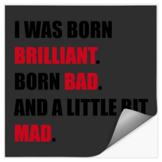 Discover Cruella Movie Quote   SALE!! : Disney Villains Maleficent , Maleficent Gift S-5XL Stickers