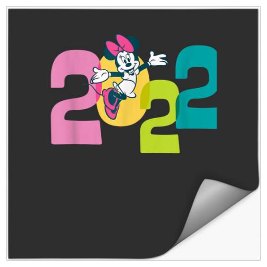Bright Emotional Competition Star Villain Humor Mouse 2022 New Years Eve Gift For Birthday  : Mickey Disney Christmas, Disney Christmas Stickers