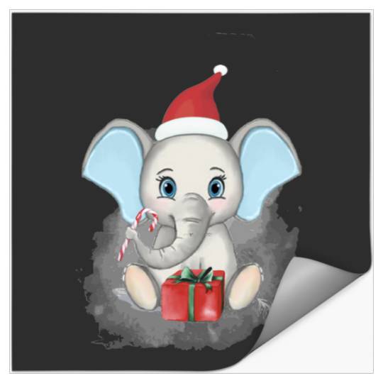 Discover Cute Christmas Elephant Ba, Disney Elephant Dumbo Christmas , Dumbo Christmas Stickers
