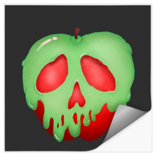 Poison apple  9 SALE!! : Disney Villains Maleficent , Maleficent Gift S-5XL Stickers