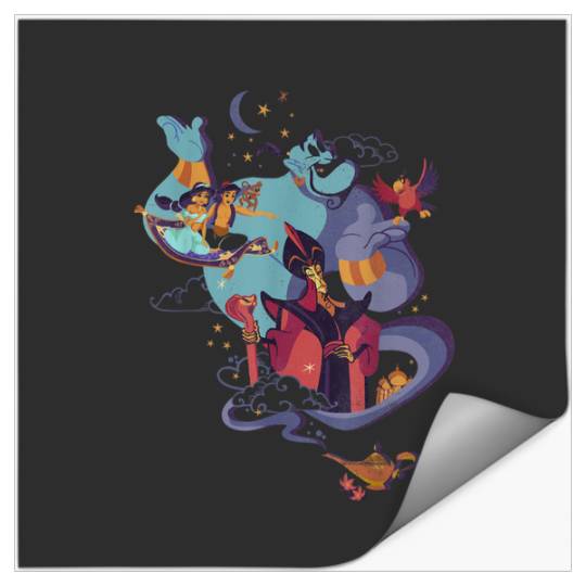 Vintage Group Shot Night Portrait   SALE!! : Disney Villains Maleficent , Maleficent Gift S-5XL Stickers