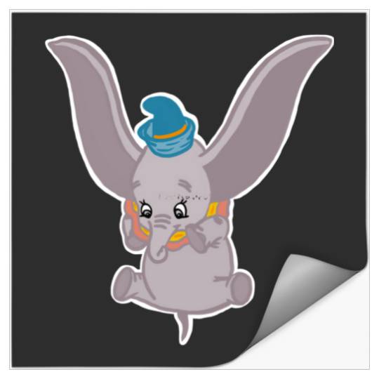 Discover I'm flying  Top: Disney Elephant Dumbo, Dumbo Stickers