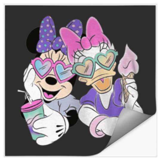 Disney Minnie Mouse and Daisy Blue Small Stickers