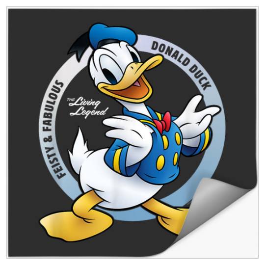 Discover Disneyss Donald Duck 90th Anniversary Feisty Fabulous Legend Stickers