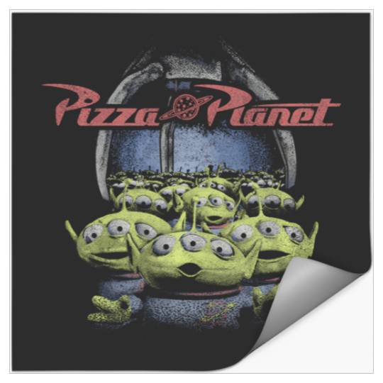 Discover Disney Pixar Toy Story Pizza Planet Aliens Claw Stickers