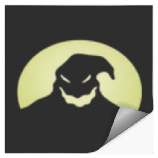 Disney The Nightmare Before Christmas Oogie Boogie Pocket Long Sleeve T-Shirt Stickers