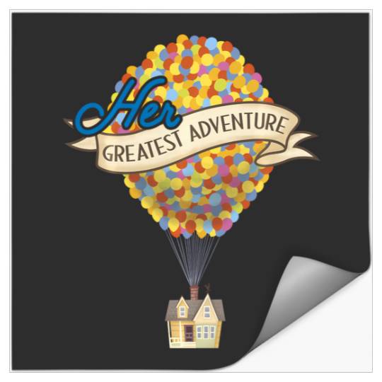 Discover Disney Pixar Up Her Greatest Adventure House Stickers
