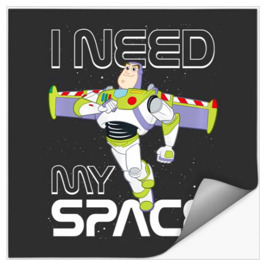 Discover Disney Pixar Toy Story Buzz Lightyear I Need My Space Stickers