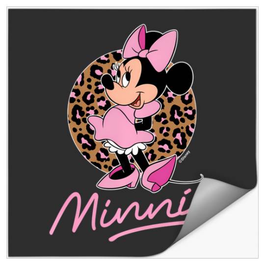 Disney - Minnie Leopard Print Stickers