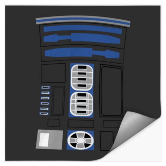 Star Wars Halloween R2D2 Costume Disney Stickers