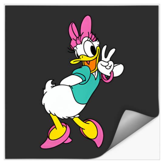 Disney Mickey Friends Daisy Duck Small Pose Stickers