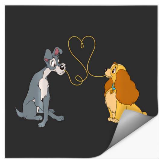 Discover Disney Lady And The Tramp Bella Notte Stickers