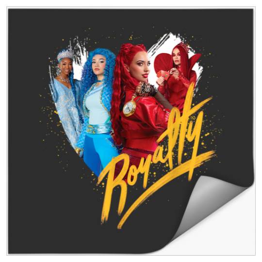 Disney Descendants 4 The Rise of Red Royalty Stickers