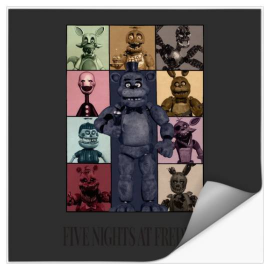 Five Nights At Freddys Eras Tour Essential Stickers