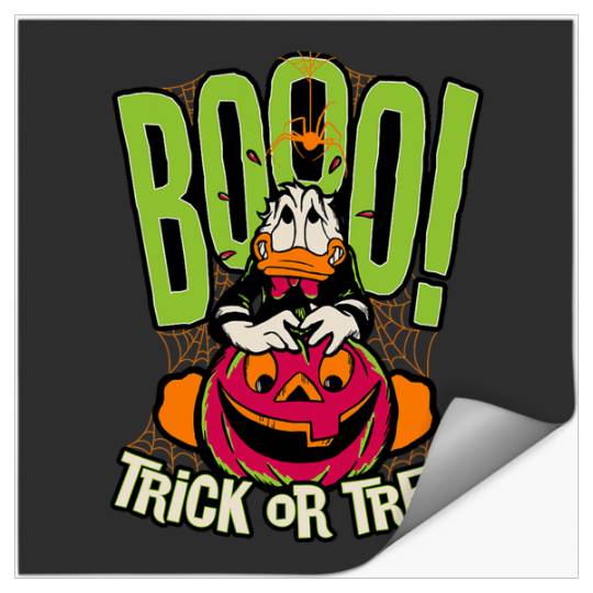 Disney Mickey And Friends Halloween Donald Trick Or Treat Stickers