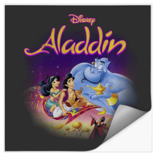 Discover Disney Aladdin Magic Carpet Movie Cast Stickers