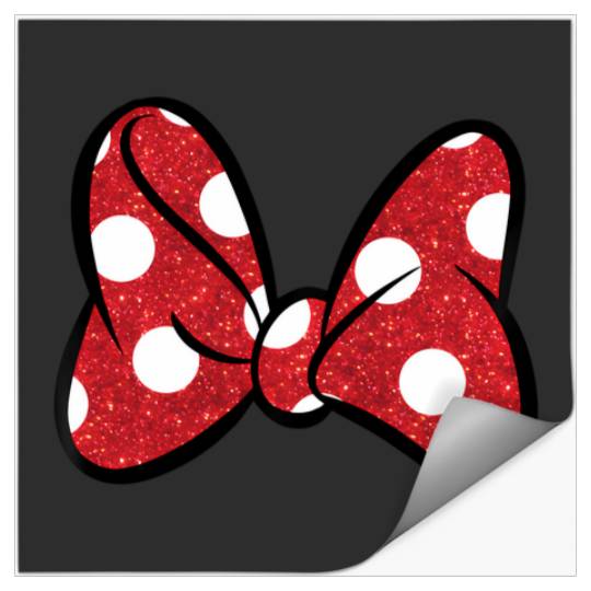 Discover Disney Minnie Mouse Big Bow Stickers