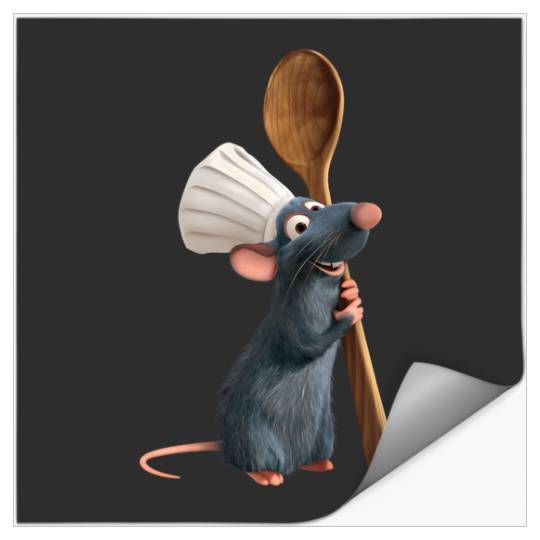 Discover Disney Pixar Ratatouille Chef Remy With Spoon Stickers