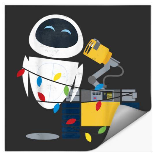 Disney Pixar Wall-E Eve Christmas Light Wrap Graphic Stickers