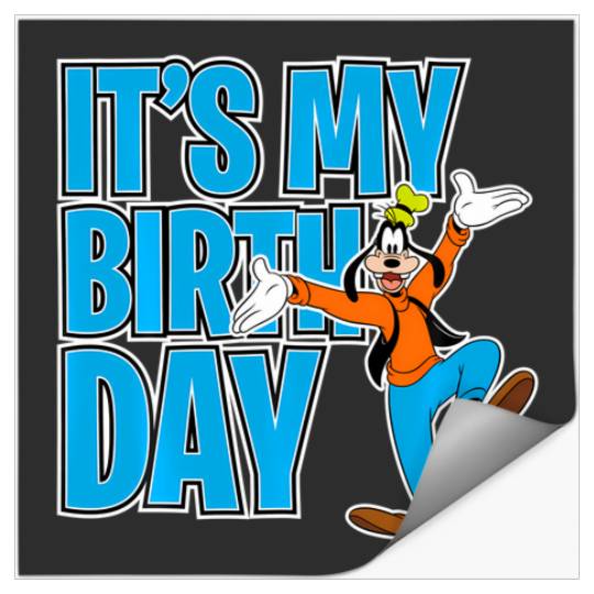 Discover Disney Goofy Birthday Stickers
