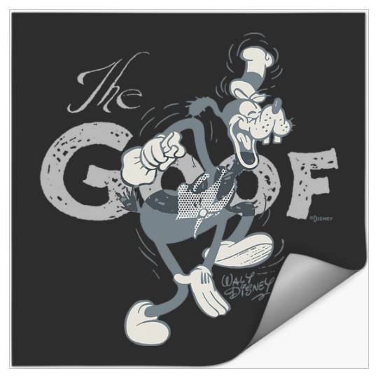 Discover Disney 100 Goofy The Goof Walt Disney Retro Vintage D100 Stickers